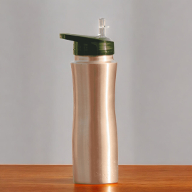 Pure copper sipper water bottle –stylish durable 